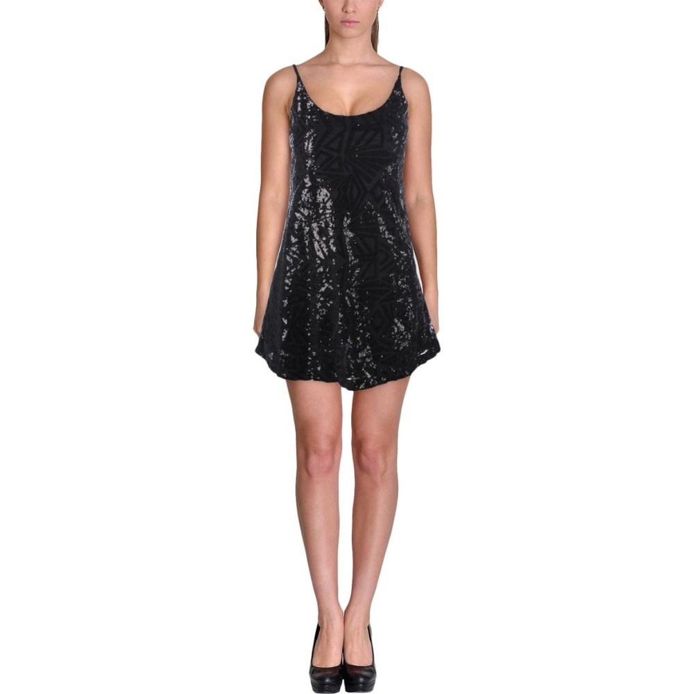 NWT Aqua Sequined Dress